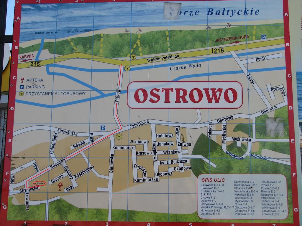 Krzywy Domek W Ostrowie Morza Brzeg Ostrowo  Exterior foto